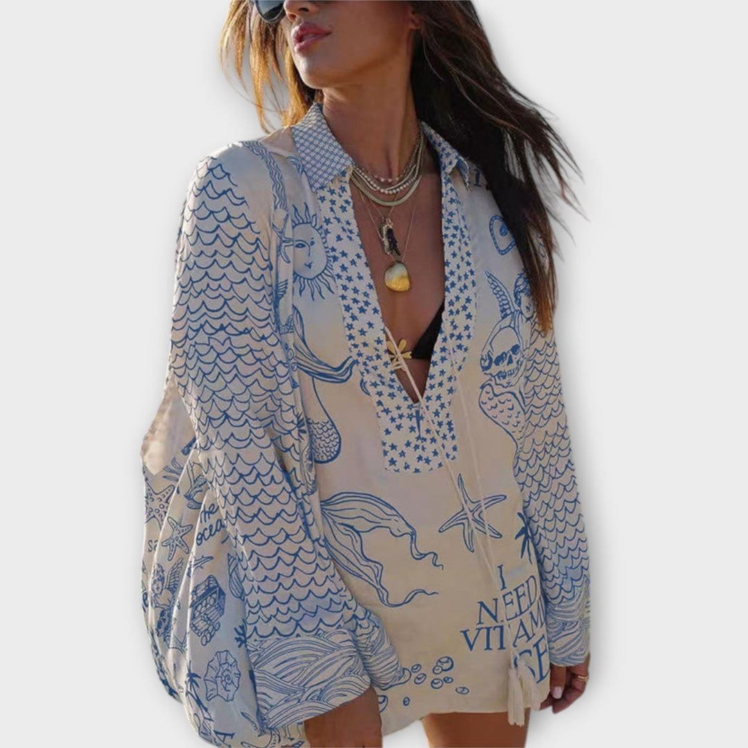 Siandra - Robe de Plage Décontractée