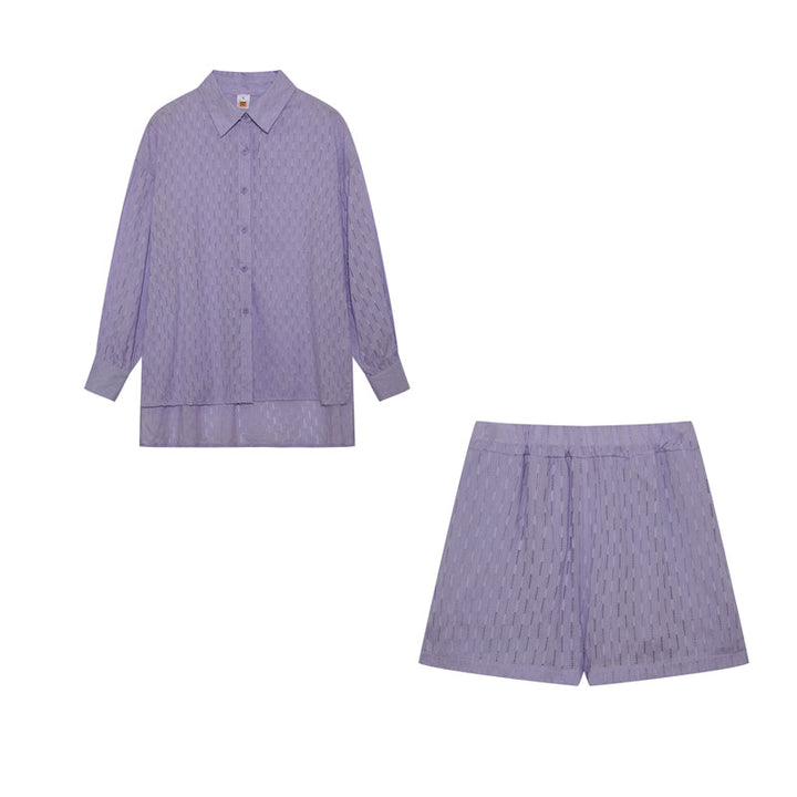 Elizabeth - Ensemble Chemise et Shorts Légers