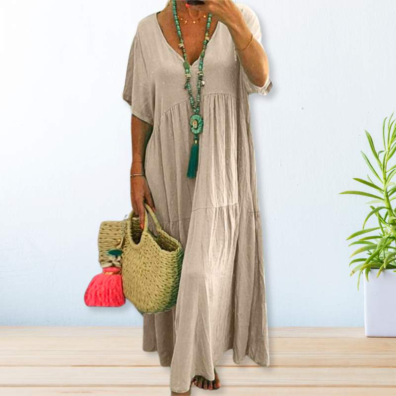 Maelis | Robe en Coton et Lin