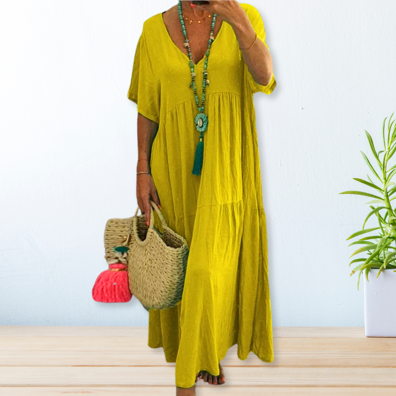 Maelis | Robe en Coton et Lin