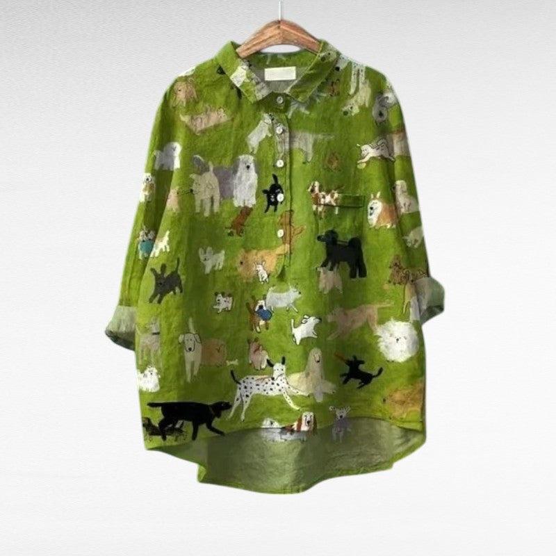 Cécile | Blouse d'Été Élégante