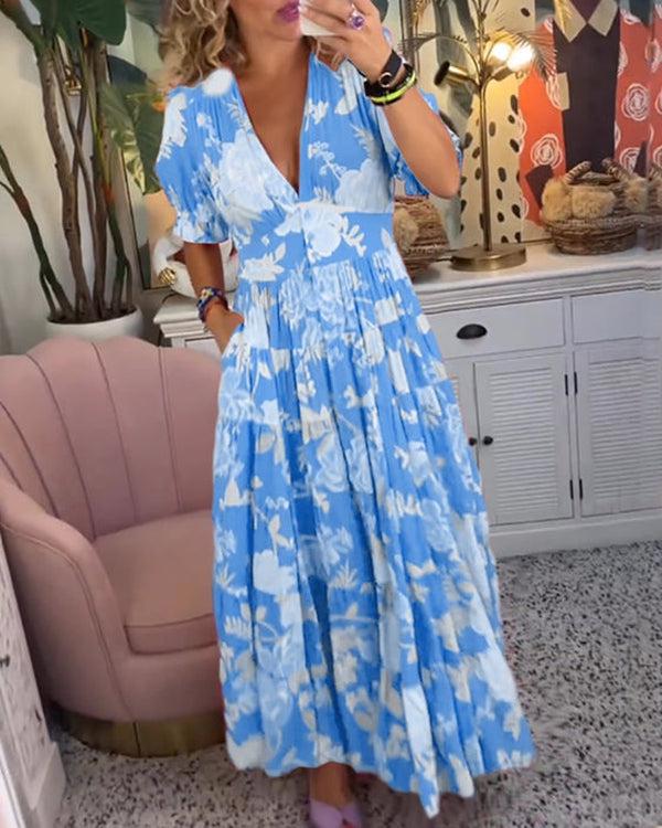 Floriana - Robe Florale Éclatante