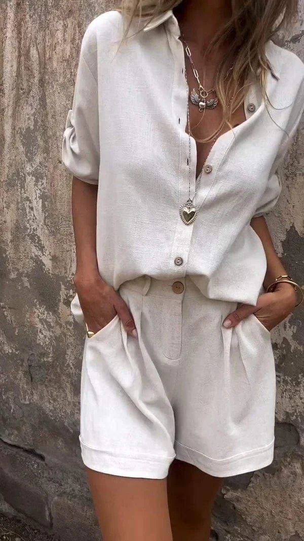 Melda - Ensemble Aéré Boutonné