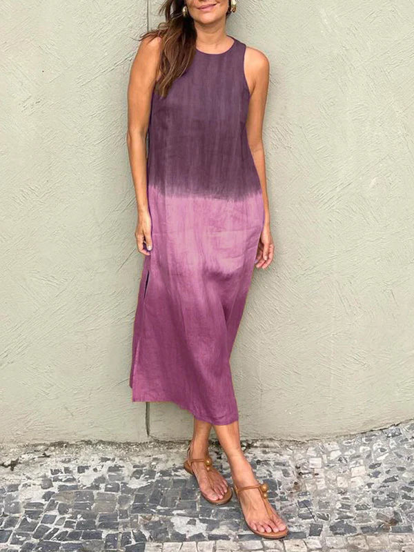 Heather - Robe Dégradé Décontractée