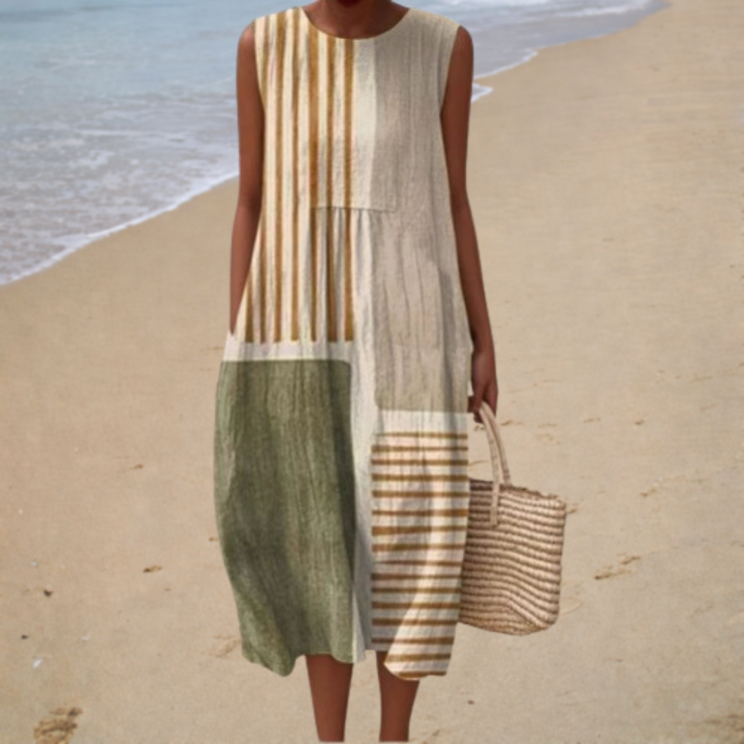 Robe d'été sans manches confortable