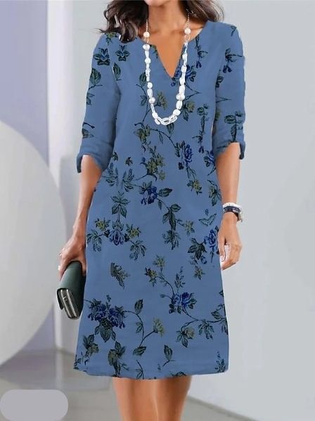 ELEANOR | ROBE FLOREALE SUPERPOSÉE