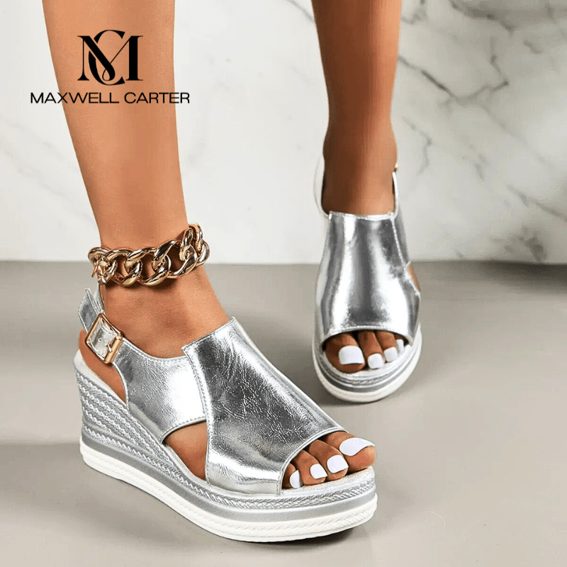 Baylie - Sandales Métalliques Élégantes