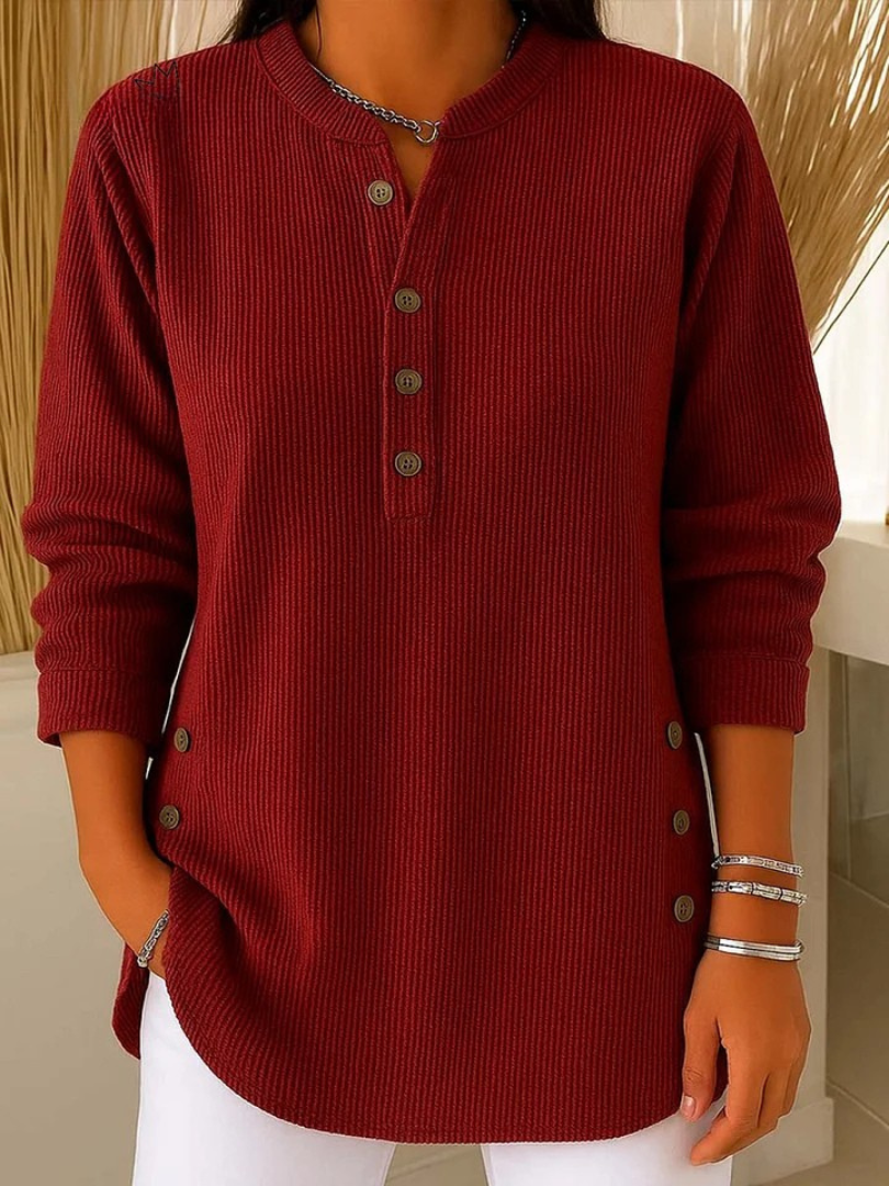 Susan | Tunique Boutonnée Henley