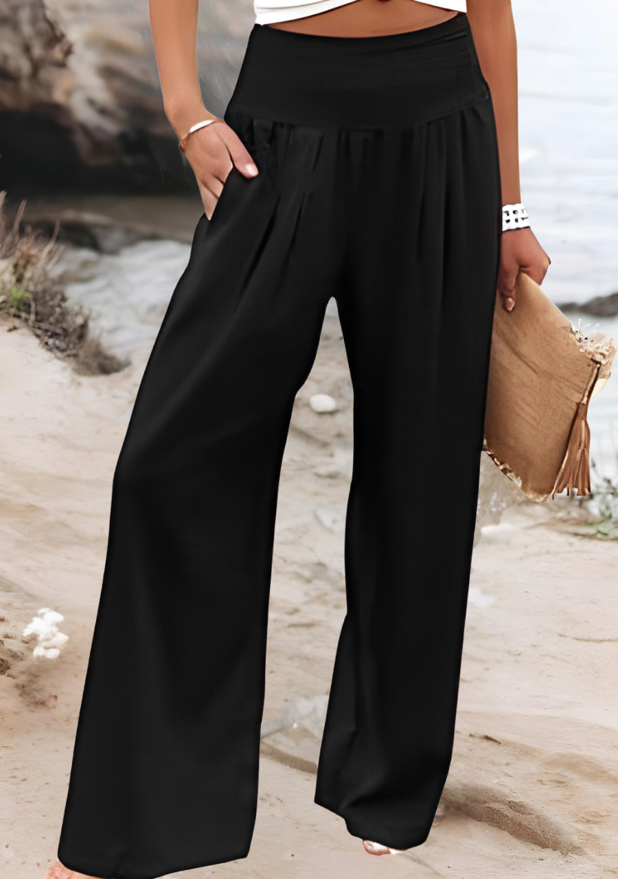 Aileen - Pantalons de Plage Amples