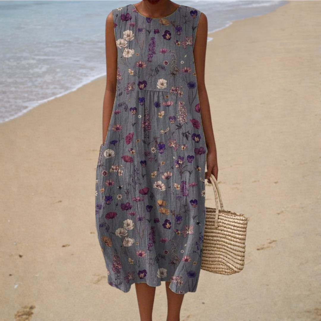 Robe d'été sans manches confortable