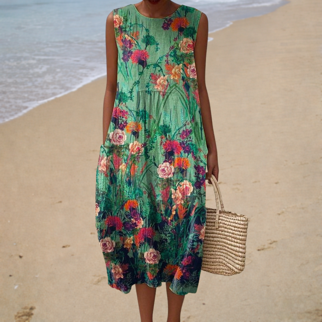 Robe d'été sans manches confortable