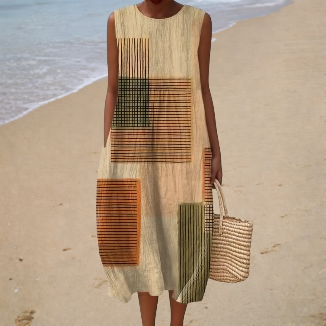 Robe d'Été Sans Manches Confortable