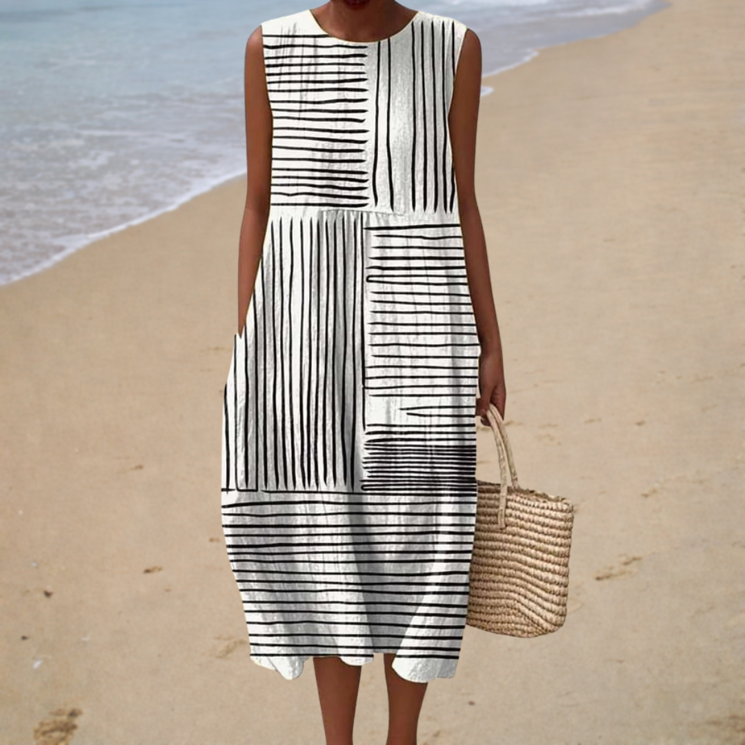 Robe d'été sans manches confortable