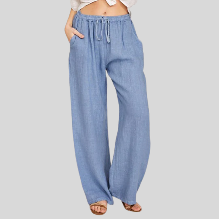 Enara - Pantalon Confortable à Cordon