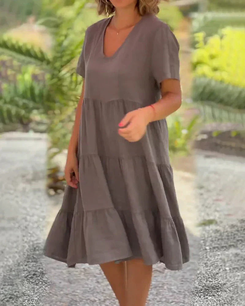Bexley - Robe d'été décontractée avec décolleté en V