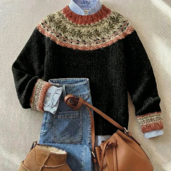 Elizabeth - Pull en Tricot Vintage Chic