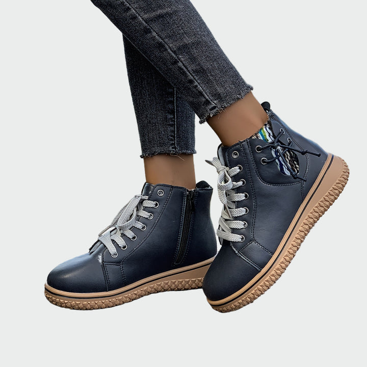 Bottes Orthopédiques en Cuir à Cheville