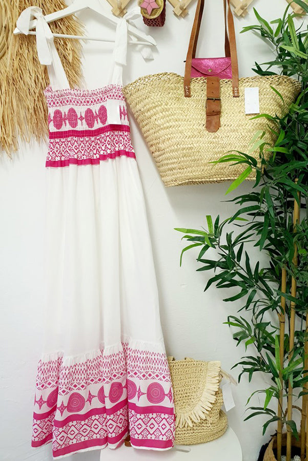 Rianna - Robe Maxi Bohémienne d'Été
