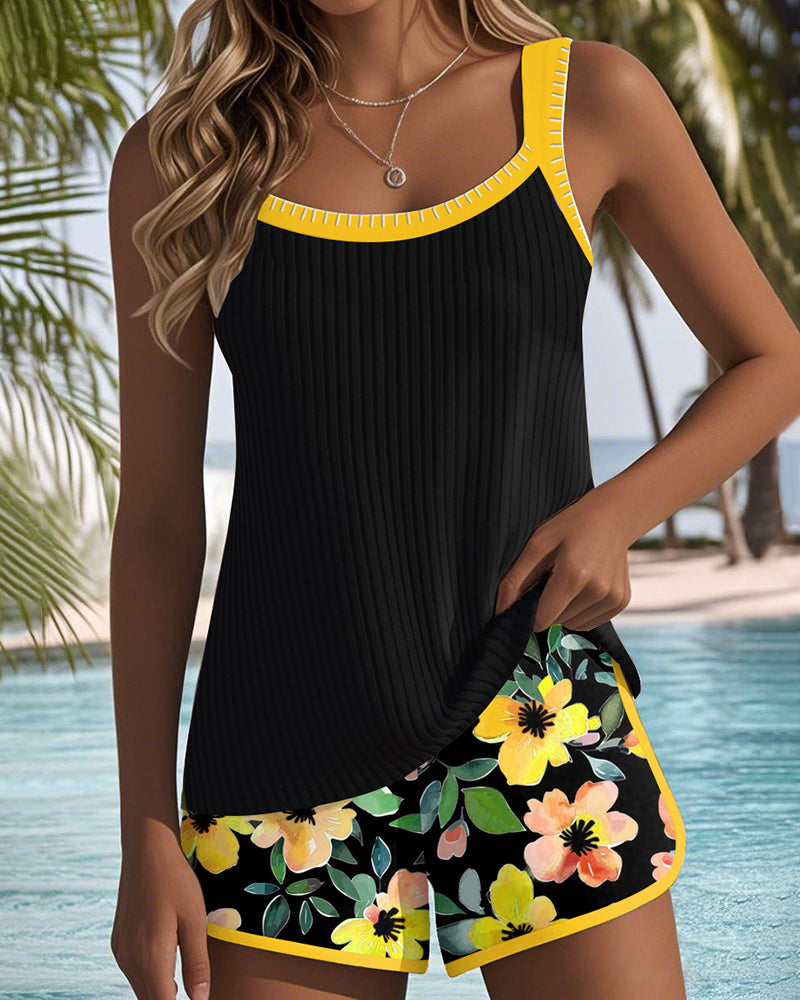 Élise | Élégant Tankini Deux Pièces