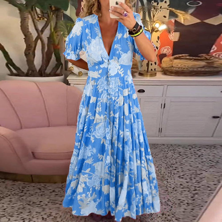Floriana - Robe Florale Éclatante