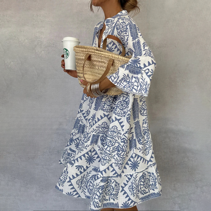 Fiorelia - Robe Tunique Bohémienne Décontractée