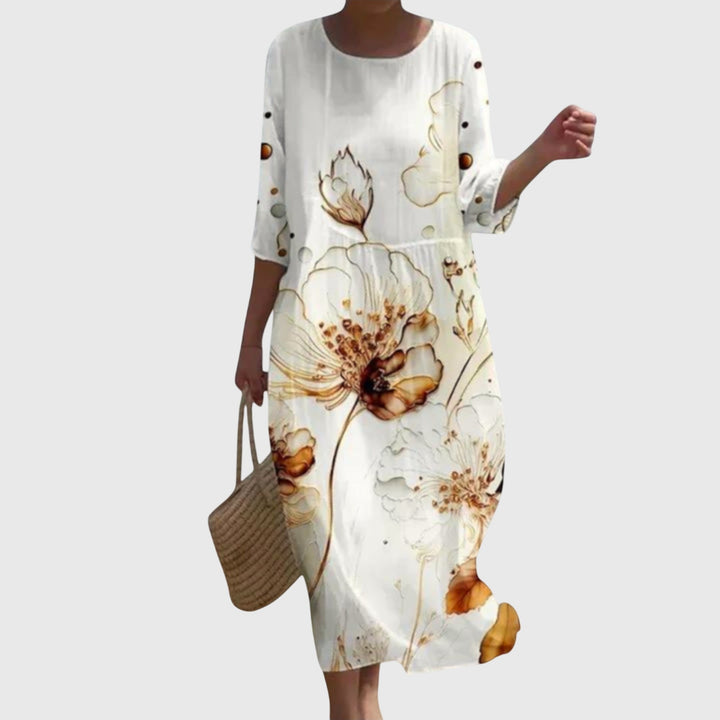 Hayley™ | Robe Maxi Florale Élegante