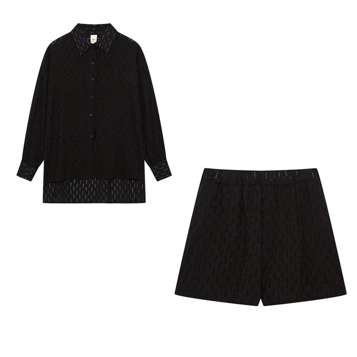 Elizabeth - Ensemble Chemise et Shorts Légers