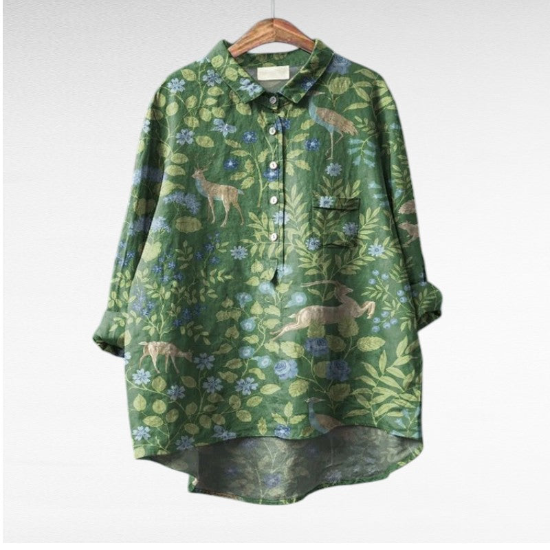 Claire | Blouse d'Été Élégante