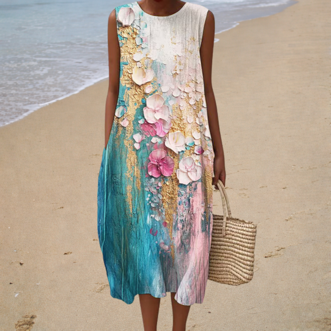 Robe d'été sans manches confortable