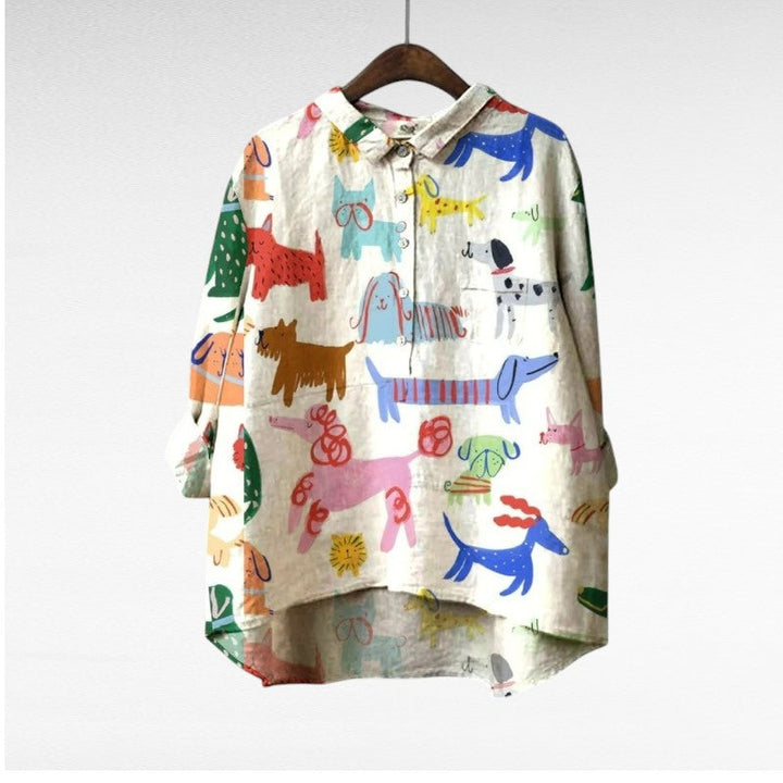 Amélie | Blouse d'Été Élégante