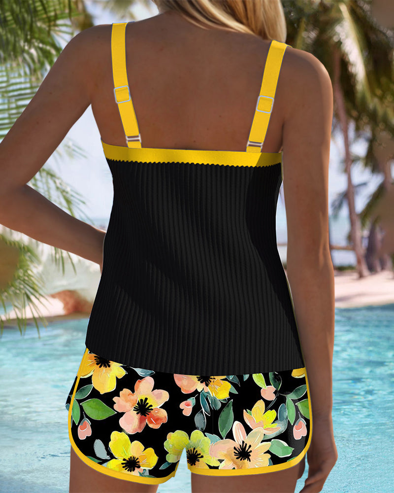 Élise | Élégant Tankini Deux Pièces