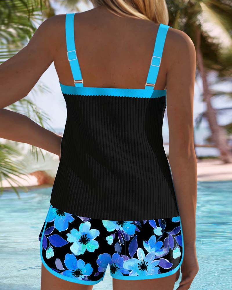 Élise | Élégant Tankini Deux Pièces