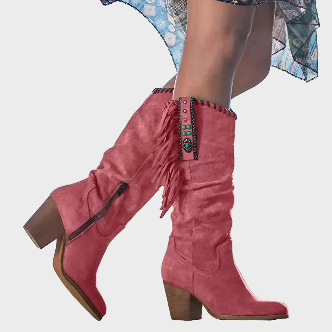 Bottines en Cuir Confortables