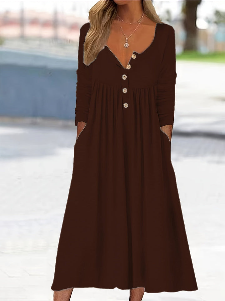 ZARA | ROBE MIDI AVEC BOUTONS À L'AVANT