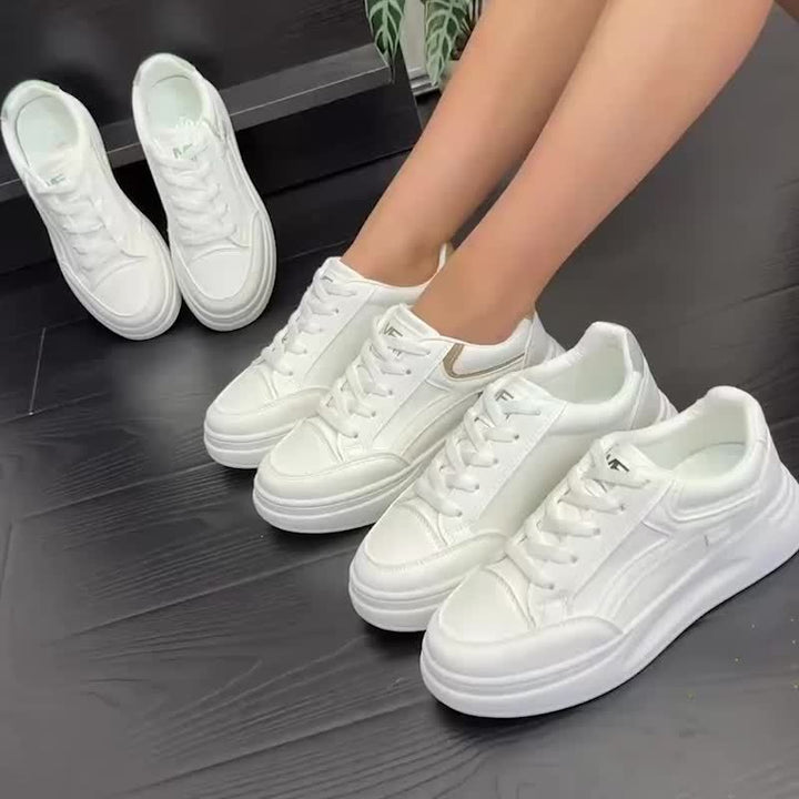 Baskets Blanches Chic Légères et Confortables