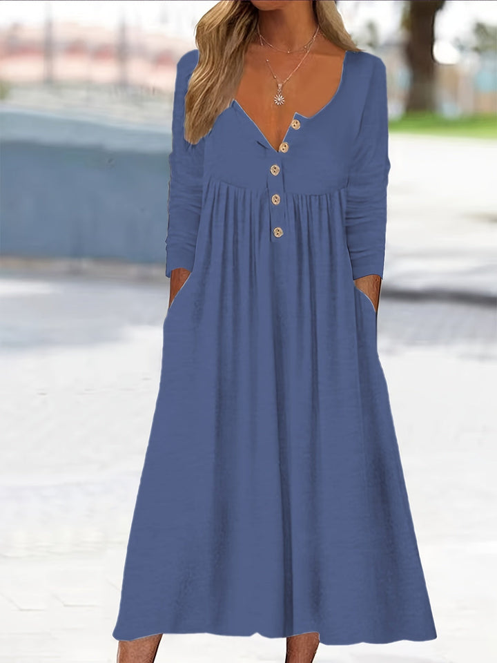 ZARA | ROBE MIDI AVEC BOUTONS À L'AVANT