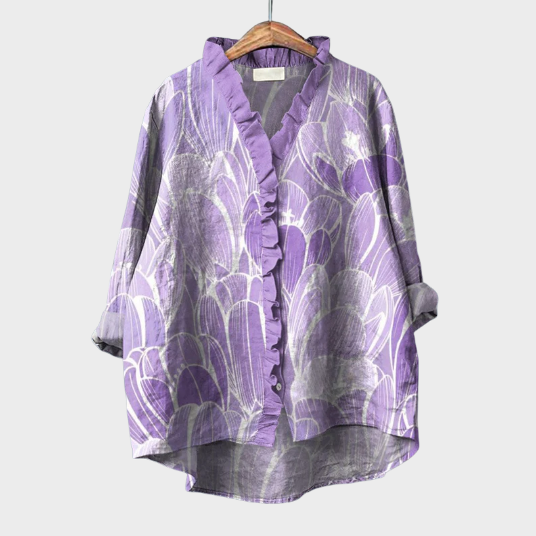 Lara | Blouse d'Été Élégante