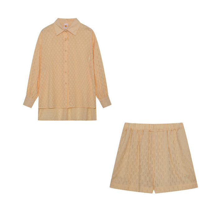 Elizabeth - Ensemble Chemise et Shorts Légers
