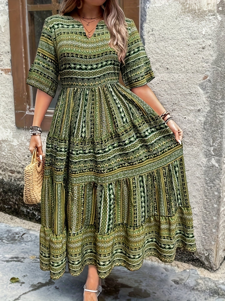 Joraine - Robe Ethnique Fluide