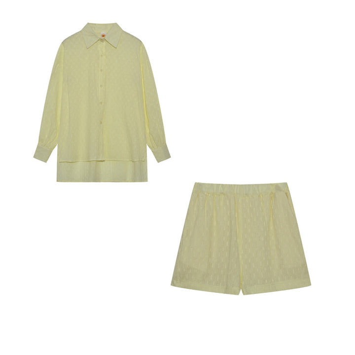 Elizabeth - Ensemble Chemise et Shorts Légers