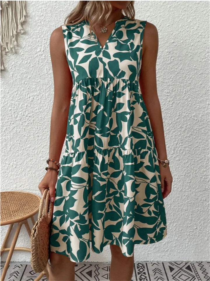 TASHA | ROBE MIDI FLUIDE AVEC SILHOUETTE ÉVASÉE