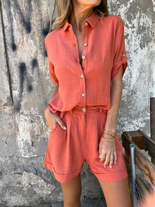 Melda - Ensemble Aéré Boutonné