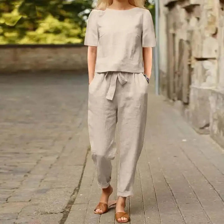 Charm™ - Ensemble de Loungewear Chic en Deux Pièces