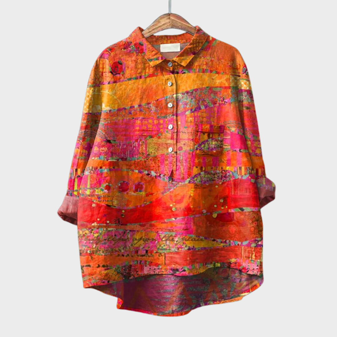 Catherine | Blouse d'Été Élégante