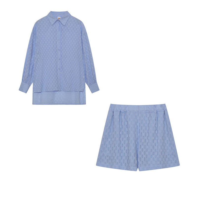 Elizabeth - Ensemble Chemise et Shorts Légers