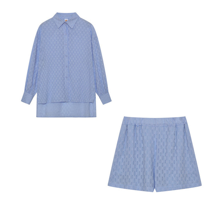 Elizabeth - Ensemble Chemise et Shorts Légers