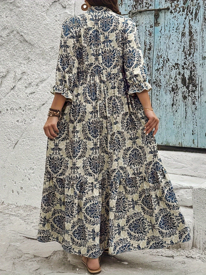Molly - Robe Mosaïque Bohémienne