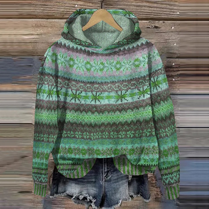 Gaby | Sweat-shirt Ethnique Rétro