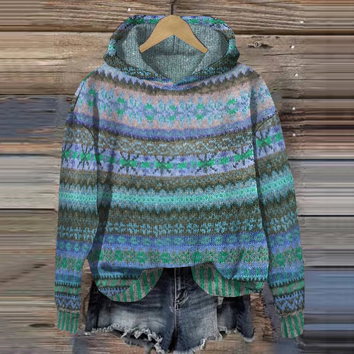 Gaby | Sweat-shirt Ethnique Rétro