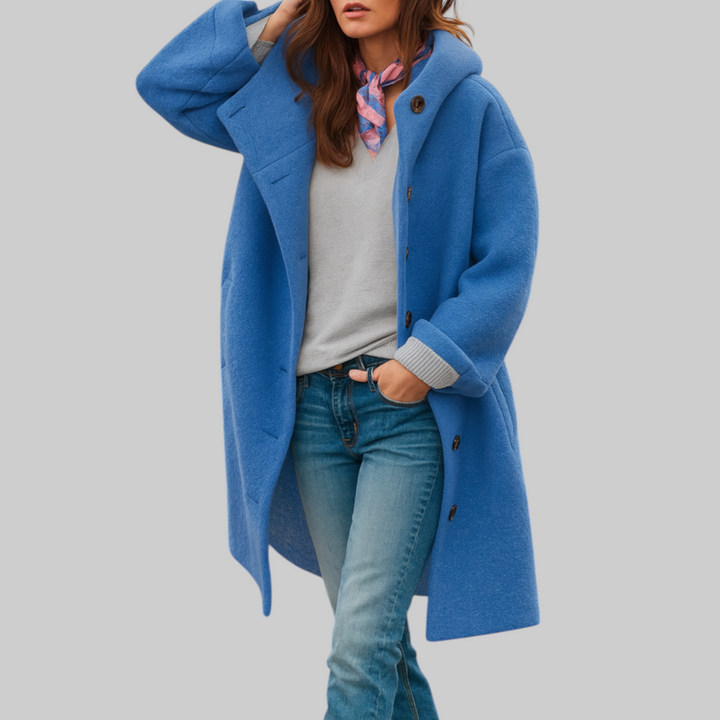 Freja | manteau quotidien, mi-long et confortable